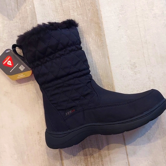 Women's LL Bean Primaloft Insulated Black Winter Boots *BRAND NEW IN BOX* - Picture 2 of 14